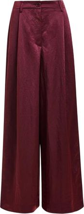 Essentiel Pantaloni plissé - Rosso