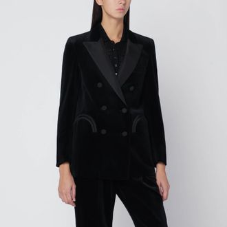 Blazé Milano Blazer Jealousy in black velvet