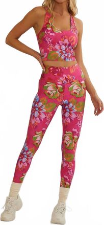 Beach Riot Piper Legging In Sugar Bloom