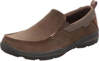 Skechers Mens Harper- Forde Trainers, Brown (Dark Brown), 9 UK 43 EU