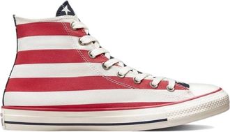 Converse Canvas High Top Rubberen Zool Sneaker - Heren - Sneakers - Rood - 46 EU - Schoenen
