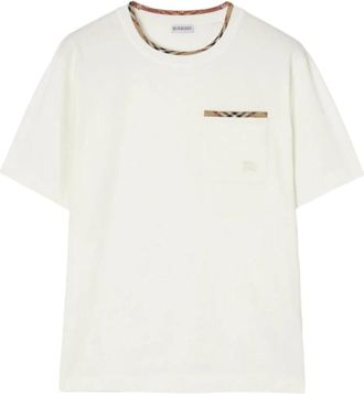 Burberry Uomo, Top, Bianco, M, new