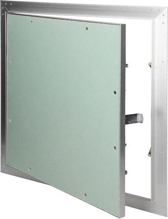 ECD Germany Ecd Germany - Puerta De Inspecci&oacute;n Revisi&oacute;n 600x600mm Cart&oacute;n De Yeso Inserto Gk 12,5mm Marco De Aluminio Solapa De Mantenimiento Tapa De Limpieza Pane