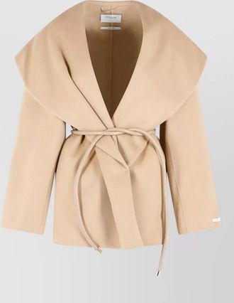 Sportmax virgin wool cape