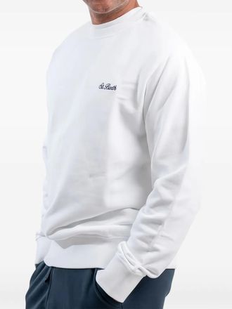 MC2 Saint Barth Ponza logo sweatshirt - men - Fabric - L - White