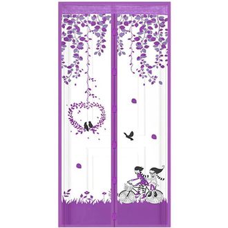 OEM Mosquitera Magn&eacute;tica Para Puertas De Hasta 100 X 210 Cm, Potentes Imanes, Cierre Autom&aacute;tico, Cortina Para Pasillos Y Patios, Sin Necesidad De Taladrar