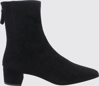 Aquazzura Stivaletti Saint Honor&egrave; in camoscio con punta squadrata