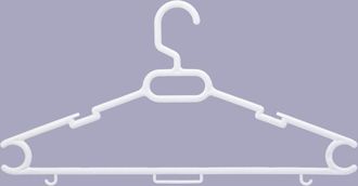 Wanderlust Deco Caja Percha Mega Blanca De 132 Uds 42,20x0,73x21h Cm