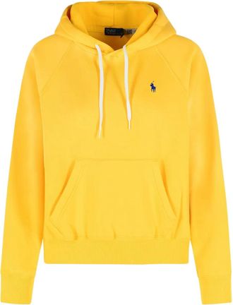 Polo Ralph Lauren Felpa con cappuccio e tasca a marsupio - Giallo