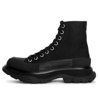 Alexander McQueen (WMNS) Alexander McQueen Tread Slick Boots Triple Black 611706W4L321000