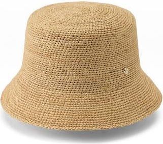 Helen Kaminski Bella Packable Straw Bucket Hat in Natural at Nordstrom Rack