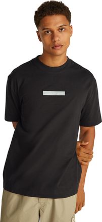 Calvin Klein Mens Short Sleeve NYC 2025 Relaxed Fit T-Shirt, Black (Ck Black), XL