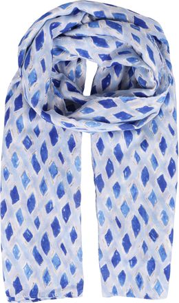 Capelli Modeschal CAPELLI NEW YORK, Damen, blau combo, Obermaterial: 100% Polyester, Modet&uuml;cher Modeschal