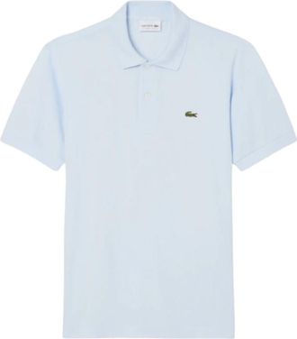 Lacoste Lichte Polo Shirt Klassieke Pasvorm - Heren - Polos - Blauw - 3XL - Katoen - Tops