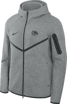 Nike Gonzaga Bulldogs Tech Nike Mens Basketball Fleece Full-Zip Hoodie in Grey | ZM05L4E101GONZ-DGH
