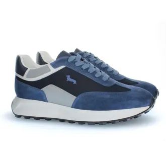 Harmont & Blaine Sneakers, male, Blue, Size: 11 US Efm261.110.A60.Ahavio