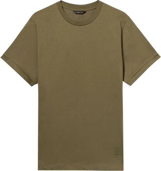 Brooks Brothers T-shirt van jersey - Heren - T-shirts - Groen - M - Katoen - Tops