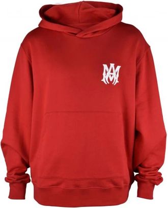 Amiri Hooded Sweatshirt - Heren - Hoodies - Rood - 2XL - Katoen - Hoodies & sweatvesten