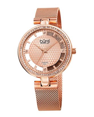 B&uuml;rgi Burgi Womens Stainless Steel Watch