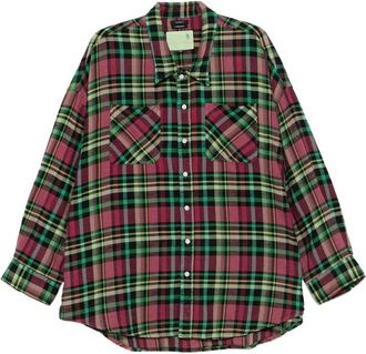 R13 Plaid Pocket Shirt