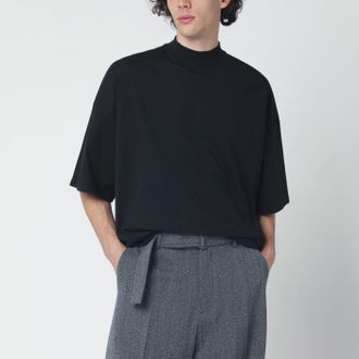 Jil Sander Black Oversized Cotton T Shirt