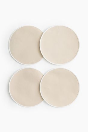 H&M 4er-Pack Wasserabweisende Tischsets - Beige