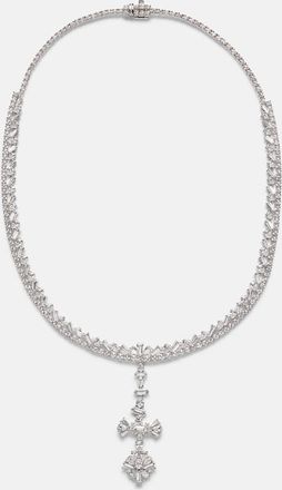 Yeprem Collana Y-Couture in oro bianco 18kt con diamanti