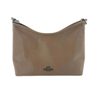 Coach Pre-owned Shoulder Bag - Dames - Vintage Schoudertas - Beige - ONE Size - Leer - Vintage