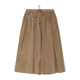 Max Mara Midi Skirts, female, Beige, Size: M Lonza Skirt