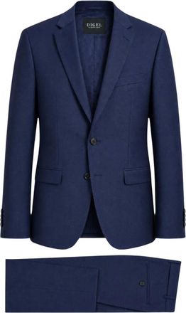 Digel Hombre, Trajes, Azul, Talla: 4XL