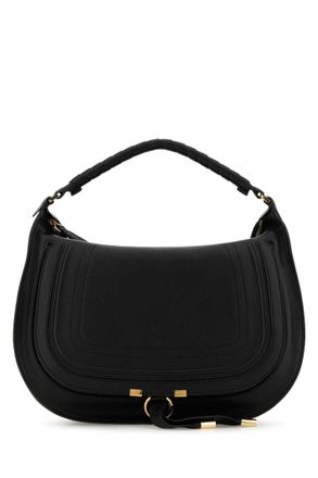 Chlo&eacute; Black Marcie Shoulder Bag
