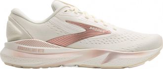Brooks Womens Adrenaline Gts 24 Running Shoes In Coconut/rose Gold/white