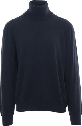 Gran Sasso Maglione in lana a collo alto - Blu