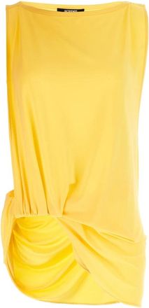 Jacquemus Tops, Dames, Geel, S, Le Haut Peplo Top