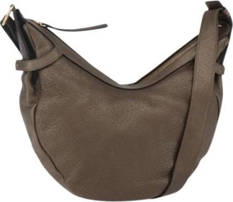 Ferragamo Pre-owned Leren Schoudertas - Dames - Vintage Schoudertas - Bruin - ONE Size - Leer - Vintage