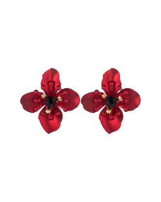 Eyecandy LA Eye Candy La Flower Statement Earrings
