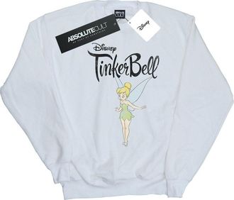 Disney Dames/Dames Tinker Bell Flying Tink Sweatshirt (Wit)