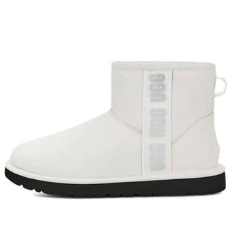 UGG (WMNS) UGG Classic Mini Side Logo Boot Ultra Matte White 1133490-UMWH
