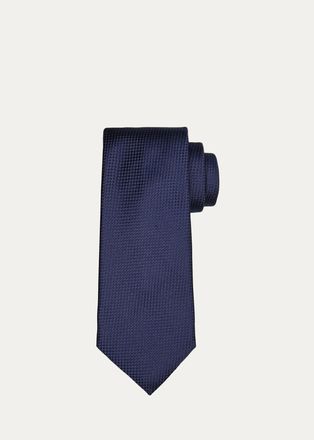 Tom Ford Mens Jacquard Silk Tie