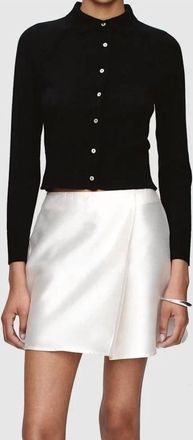 Marle Piper Skirt In Ivory