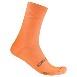 Castelli Espresso 18 Sock Velosocken - Unisex | orange