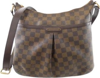 Louis Vuitton Pre-owned Cross Body Bags, female, Brown, Size: ONE SIZE Pre-owned Bloomsbury Damier Shoulder Bag