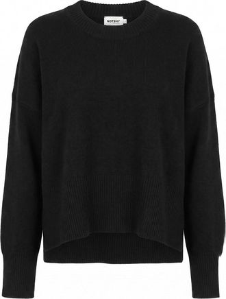 Not Shy Xenia Round Neck Sweater