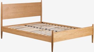 Sklum Cama En Madera Indira Sklum 160 X 200 Cm