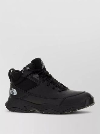 The North Face synthetic leather and mesh ankle boots