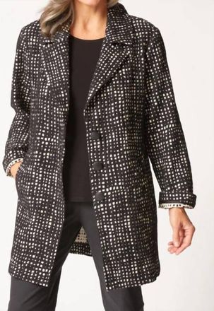 Habitat Paris Car Coat In Autumn Check