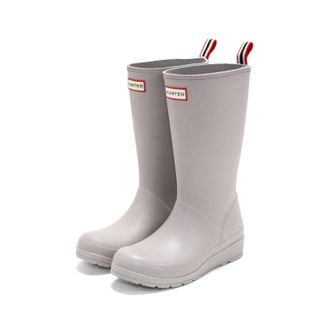 Hunter Womens Original Tall Play Boots In Zinc