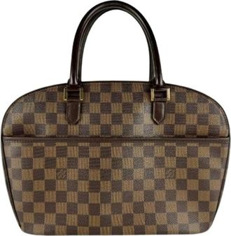 Louis Vuitton Pre-owned Vintage Damier Canvas Handbag - Dames - Vintage Handtas - Bruin - ONE Size - Vintage