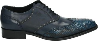 Sendra Zakelijk Laag Blauw Leren Schoenen - Heren - Veterschoenen - Blauw - 39 EU - Leer - Schoenen