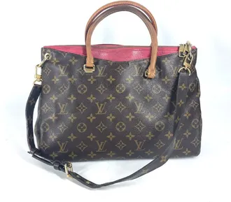 Louis Vuitton Brown Dahlia Monogram Pink Monogram Handbag Shoulder Bag Tote Bag (Pre-Owned)
